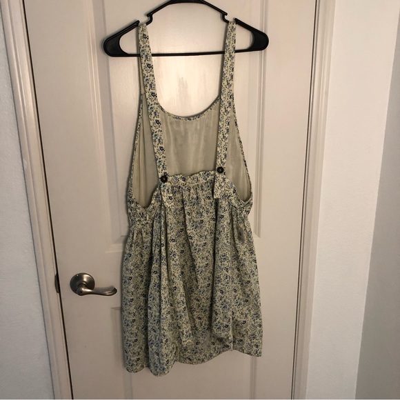 NWT New Free People Petunia smocked floral mini summer dress prairie Sz medium - Picture 11 of 16